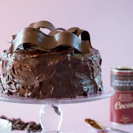 Κέικ με σοκολάτα και μαρμελάδα νεράτζι