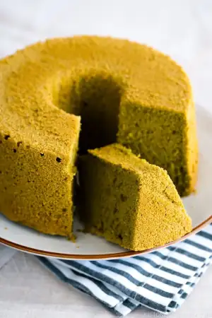 Cake Matcha Uji- Κέικ με πράσινο τσάι