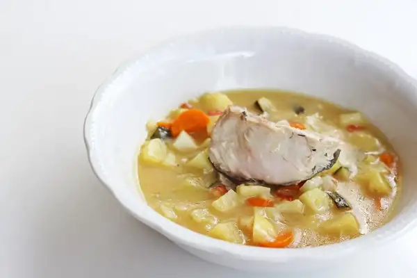 Γριβάδι σούπα με λαχανικά