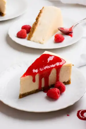 New York warm cheese cake  - Ζεστό cheese cake