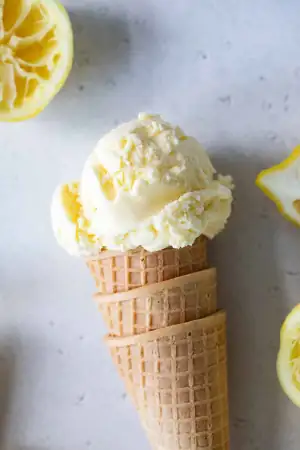 Παγωτό λεμόνι