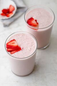 Smoothie με φράουλες